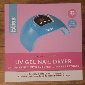 NWT Bliss UV Gel Nail Dryer Lamp